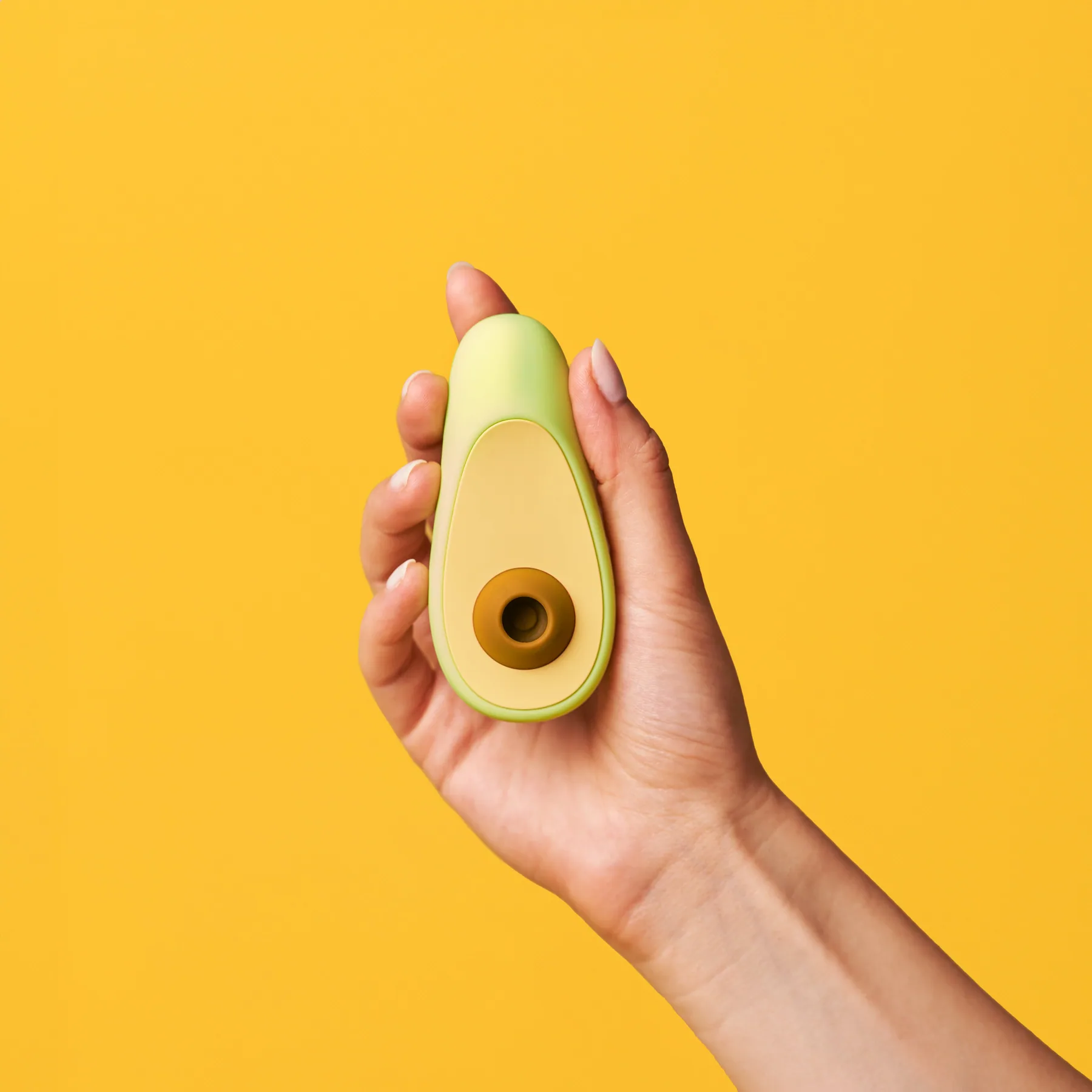 Avocado vibrator — detail texture